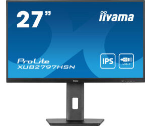 Monitor Iiyama Usb-c, Lan, Dp-out (dock), 300cd