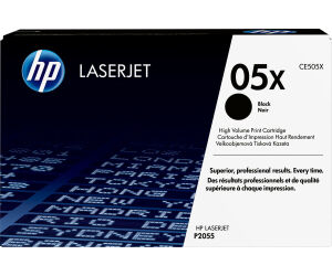 Toner hp 05x ce505x negro 6500 páginas p2050