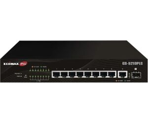 Edimax GS-5210PLG Switch 10xGbE LR PoE+ (1xSFP)