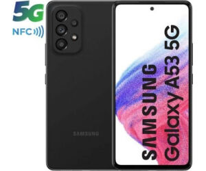 Smartphone Samsung Galaxy A53 6GB/ 128GB/ 6.5"/ 5G/ Negro