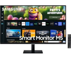 Smart Monitor Samsung M5 S27DM500EU 27"/ Full HD/ Multimedia/ Smart TV/ Negro