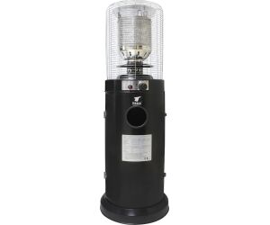 Estufa de exterior thulos th - ext12 negra