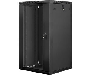 Armario rack lanberg 22u 600x600x1082 auto ensamblado 19 pulgadas hasta 60 kg negro