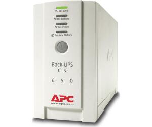 APC Back-UPS sistema de alimentación ininterrumpida (UPS) En espera (Fuera de línea) o Standby (Offline) 0,65 kVA 400 W 4 salidas AC