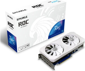 Vga Intel Arc A750 Roc Luna Oc Gddr6 8 Gb White Sparkle