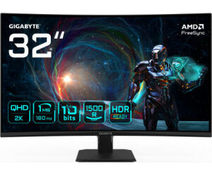 Monitor Gaming Gigabyte Gs32qca 31.5" 2560x1440 Qhd