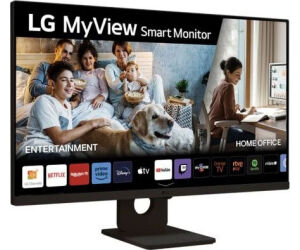 Smart Monitor LG MyView 27SR50F-B 27"/ Full HD/ Smart TV/ Multimedia/ Negro