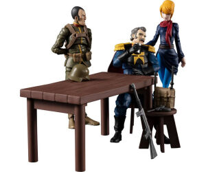 Figuras megahouse g.m.g mobile suit gundam principality of zeon team ramba ral set