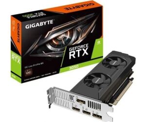 Tarjeta Gráfica Gigabyte GeForce RTX 3050 OC Perfil Bajo/ 6GB GDDR6