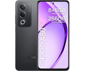 Movil oppo a80 5g 8 - 256gb negro
