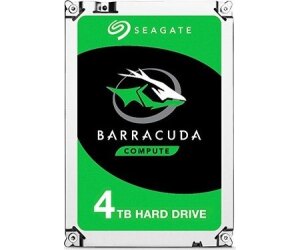 Disco Duro Seagate BarraCuda 4TB/ 3.5"/ SATA III/ 256MB