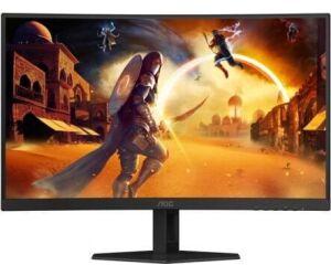 Monitor Gaming Curvo AOC C27G4ZXE 27"/ Full HD/ 0.3ms/ 280Hz/ VA/ Negro