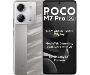 Smartphone Xiaomi POCO M7 Pro 8GB/ 256GB/ 6.67"/ 5G/ Plata