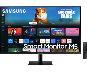 Smart Monitor Samsung M5 S32DM500EU 32"/ Full HD/ Multimedia/ Smart TV/ Negro