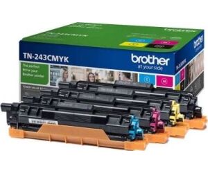 Tóner Original Brother TN-243CMYK Multipack/ Cian/ Magenta/ Amarillo/ Negro