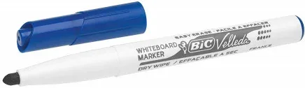 Marcador para Pizarra Blanca 1741 Tinta a Base de Acetona Trazo 1,4Mm. Azul Velleda 9581701
