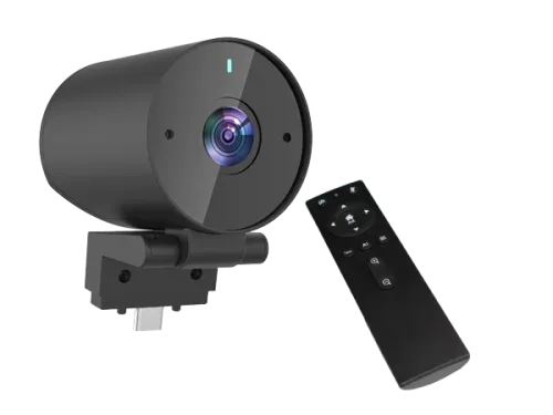 Newline Cámaras Vc 4K (61013N00Tc4N22M) Camara 4K Compatible con Lyra y Elara. Ai, Zoom Digital 3,75X, Auto Framing, 120º Angulo, Mic Dual, Mando a Distancia