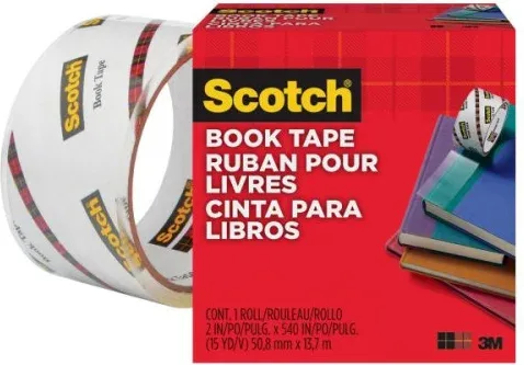 Rollo Cinta Reparación de Libros 50,8 Mm X 13,7 Mts Scotch 7010408215