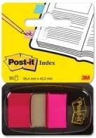 Blister Dispensador 50 Marcadores Index Rosa Brillante 25,4X43,2Mm 680-21 Post-It 7100062569