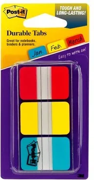 Pack 3 Dispensadores X 22 Marcadores Index Rígido 25,4X38Mm Colores Surtidos 686-Ryb Post-It 7000146810