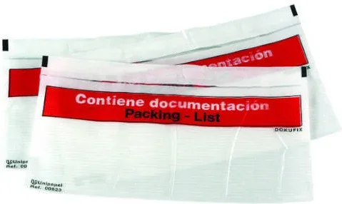 Caja de 1.000 Sobres Packing List 1/3A4-225X115 Mm Texto Impreso S2783 F