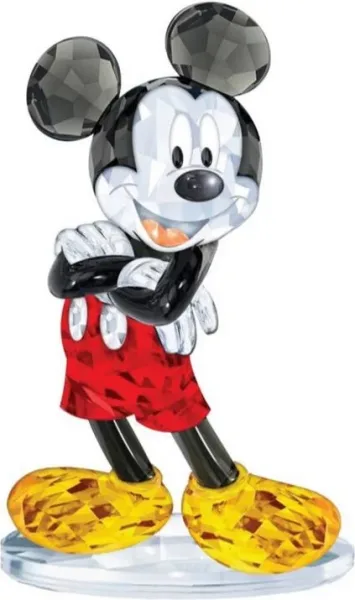 Figura enesco disney cristal mickey mouse