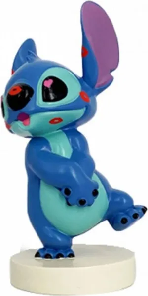 Figura enesco lilo & stitch -  stitch con pintalabios