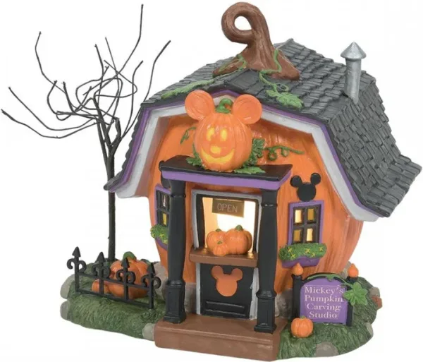 Figura decorativa enesco disney mickey estudio calabazas
