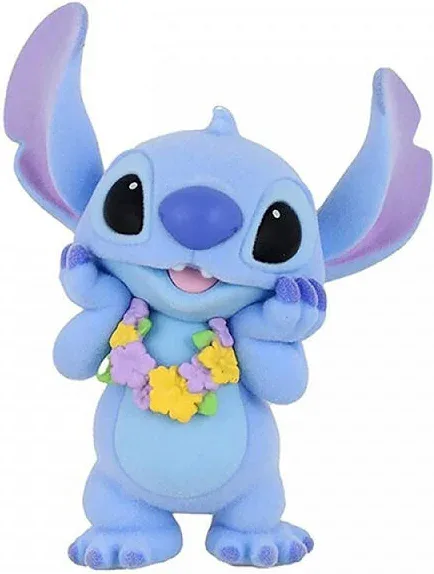 Figura flocada enesco disney stitch de pie