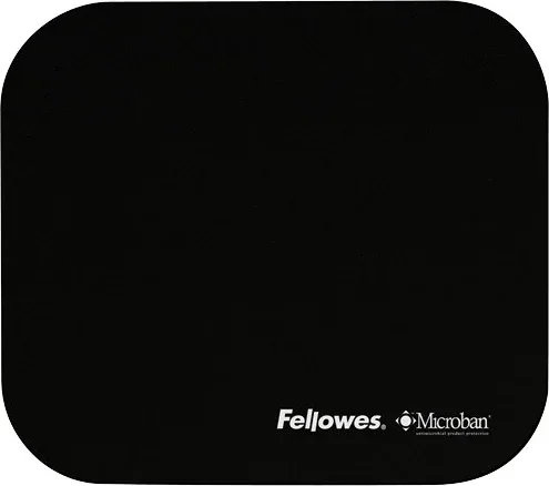 Alfombrilla Ratón Negro con Protección Microban Fellowes 5933907