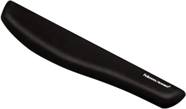 Reposamuñecas Teclado Plushtouch Negro Fellowes 9252103
