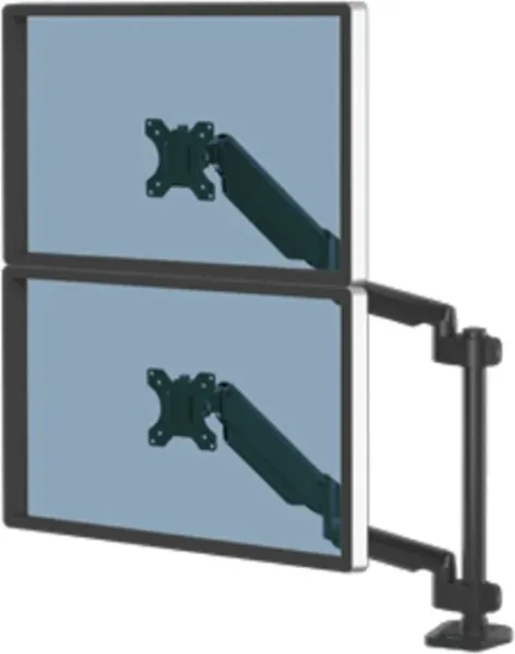 Soporte mesa fellowes 2 brazos hasta 27 pulgadas 100x100 max 16kg