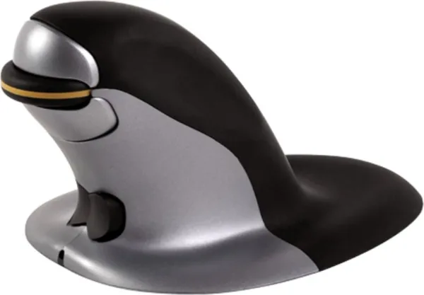 Raton inalambrico fellowes penguin ergonomico tamaño l