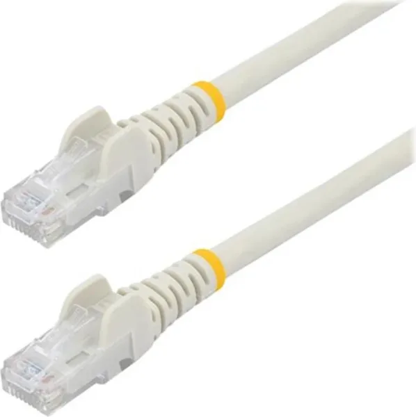 Cable de red startech latiguillo rj45 utp cat6 2m blanco