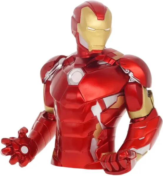 Figura hucha busto iron man 20 cm
