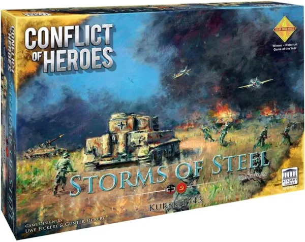 Juego de mesa conflict of heroes storms of steel 3ª edicion edad recomendada 14 años idioma ingles
