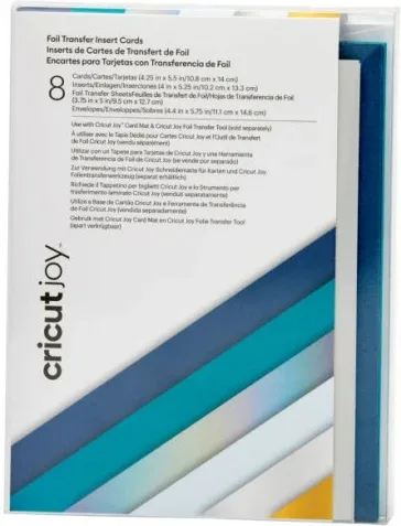 Cricut Blue Lagoon 8 hojas
