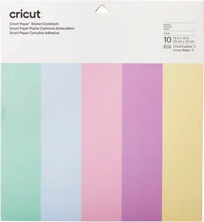 Cricut Sticker Cardstock, Pastels pegatina para niños