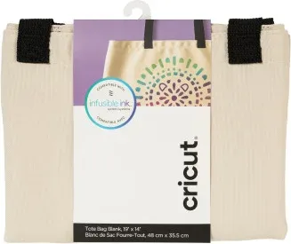 Cricut 2006829 bolsa de compras Beige, Negro Bolso grande