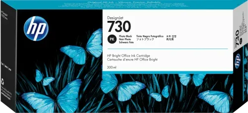 Hp 730 Tinta Negro Foto 300Ml (P2V73A)