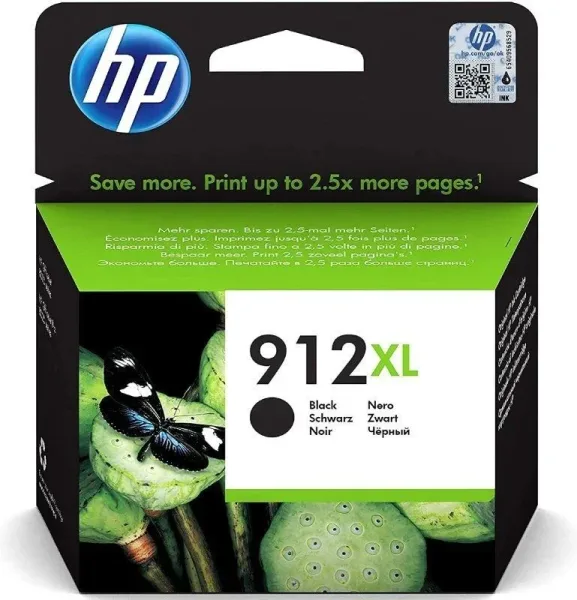 CARTUCHO TINTA NEGRO HP 912 XL (3YL84AE)