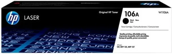 Hp 106A Toner Hp106A Negro (W1106A)