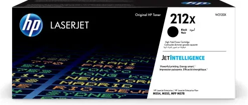 HP Cartucho de tóner Original LaserJet 212X negro de alta capacidad