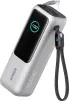 POWER BANK ANKER 25K 165W BUILT-IN USB C CABLE RETRACTIL SILVER