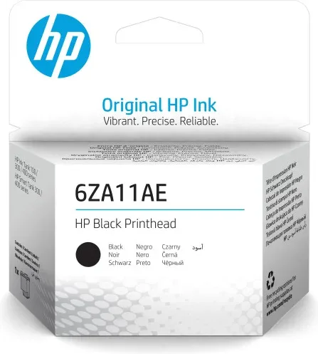 HP Cap de imprimare 6ZA11AE negru cabeza de impresora Inyección de tinta térmica