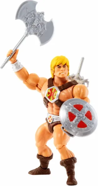 Figura mattel masters of the universe origins he - man core 200x 14 cm