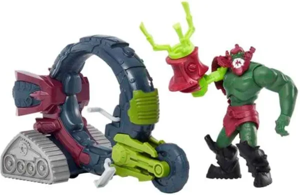 Figura mattel masters of the universe trapjaw & moto