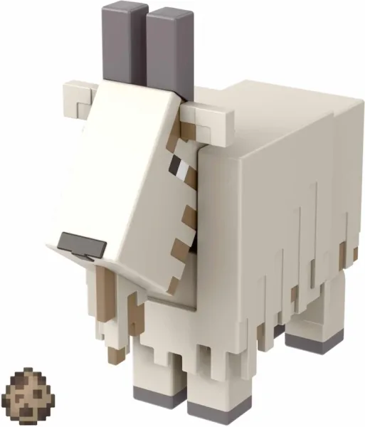 Figura mattel minecraft cabra con accesorios portal