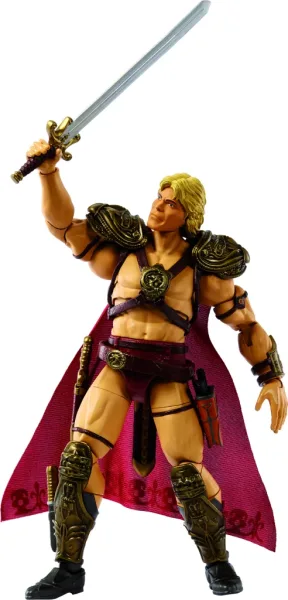 Figura mattel masters of the universe masterverse he - man deluxe