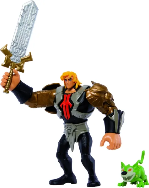 Figura mattel masters of the universe he - man con accesorios
